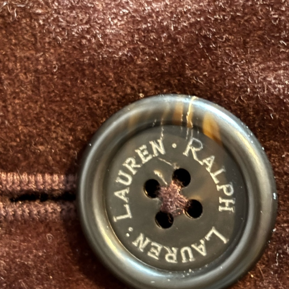 Lauren Ralph Lauren Chocolate Brown Velvet Blazer - Picture 10 of 15